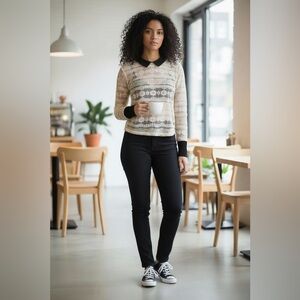 Classic Taupe Women's Lace Shirt